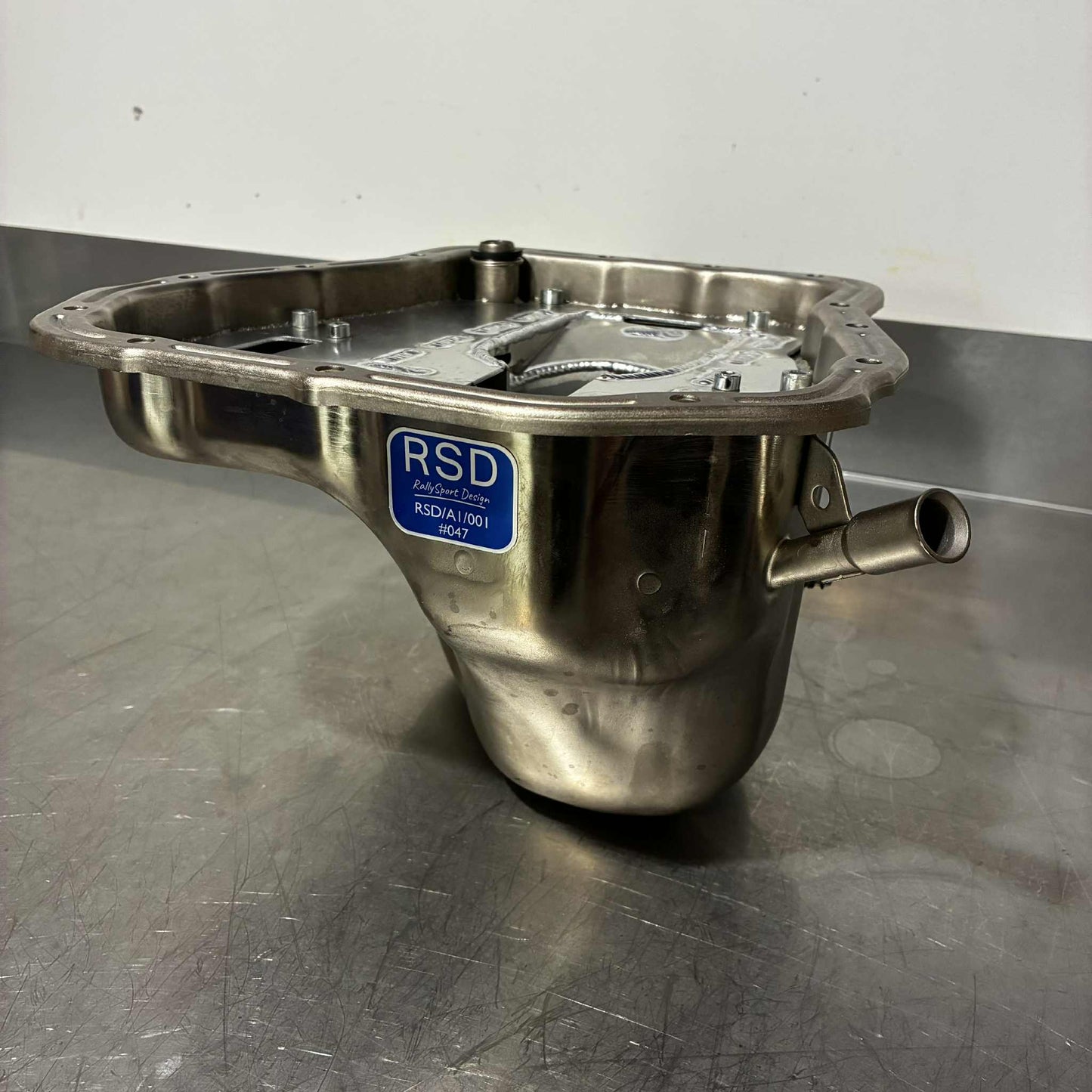 Subaru EJ Engine Baffled Oil Pan Sump made from the EJ25 or Twin Scroll sump.