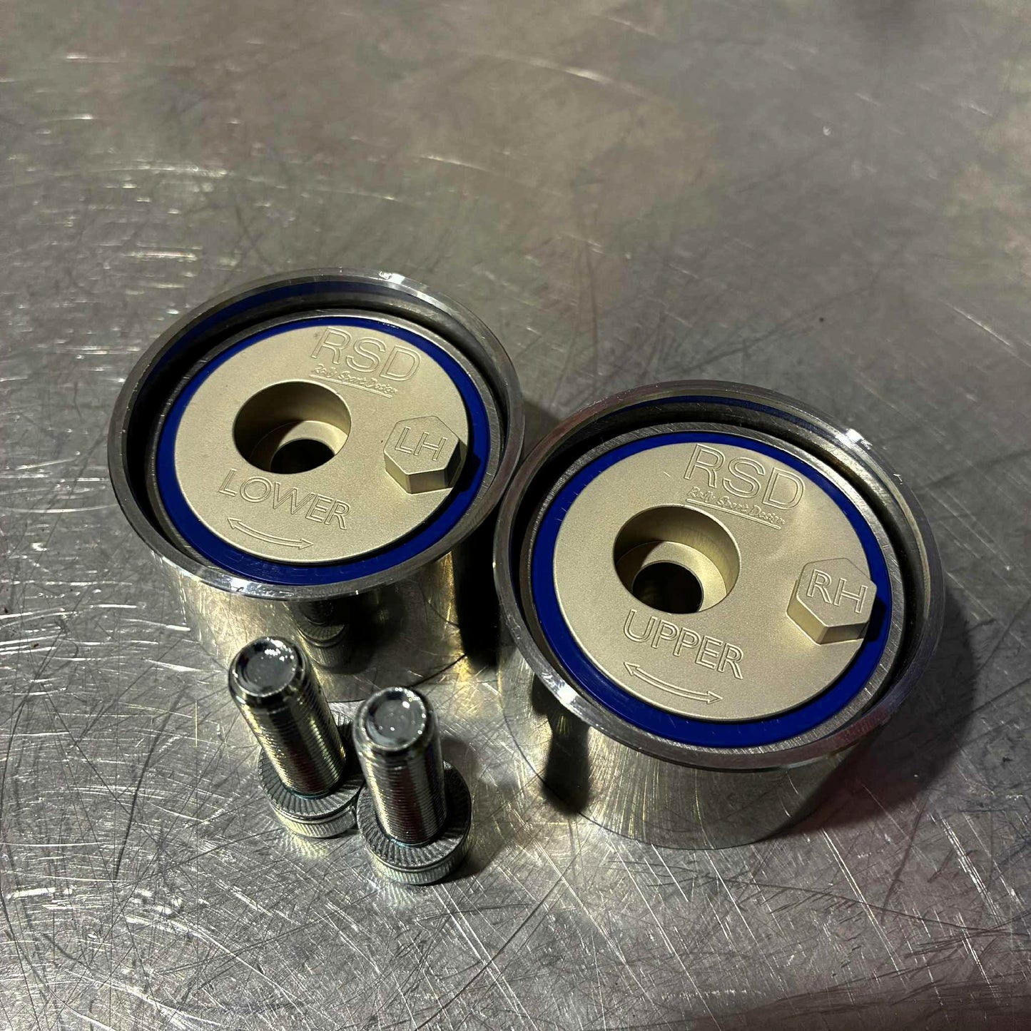 RSD EJ20/EJ25 Adjustable Eccentric Timing Belt Idlers, Dual Bearing