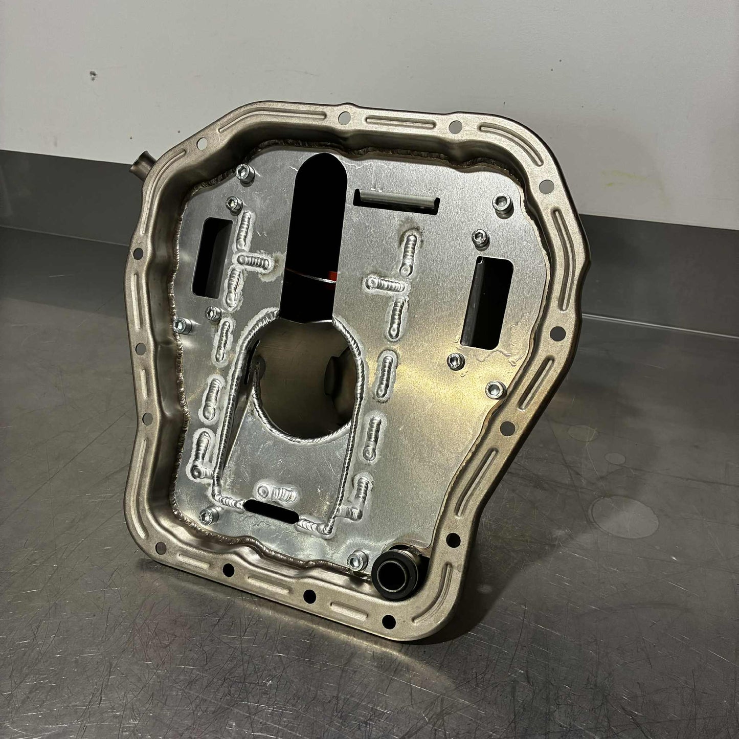Subaru EJ Engine Baffled Oil Pan Sump made from the EJ25 or Twin Scroll sump.