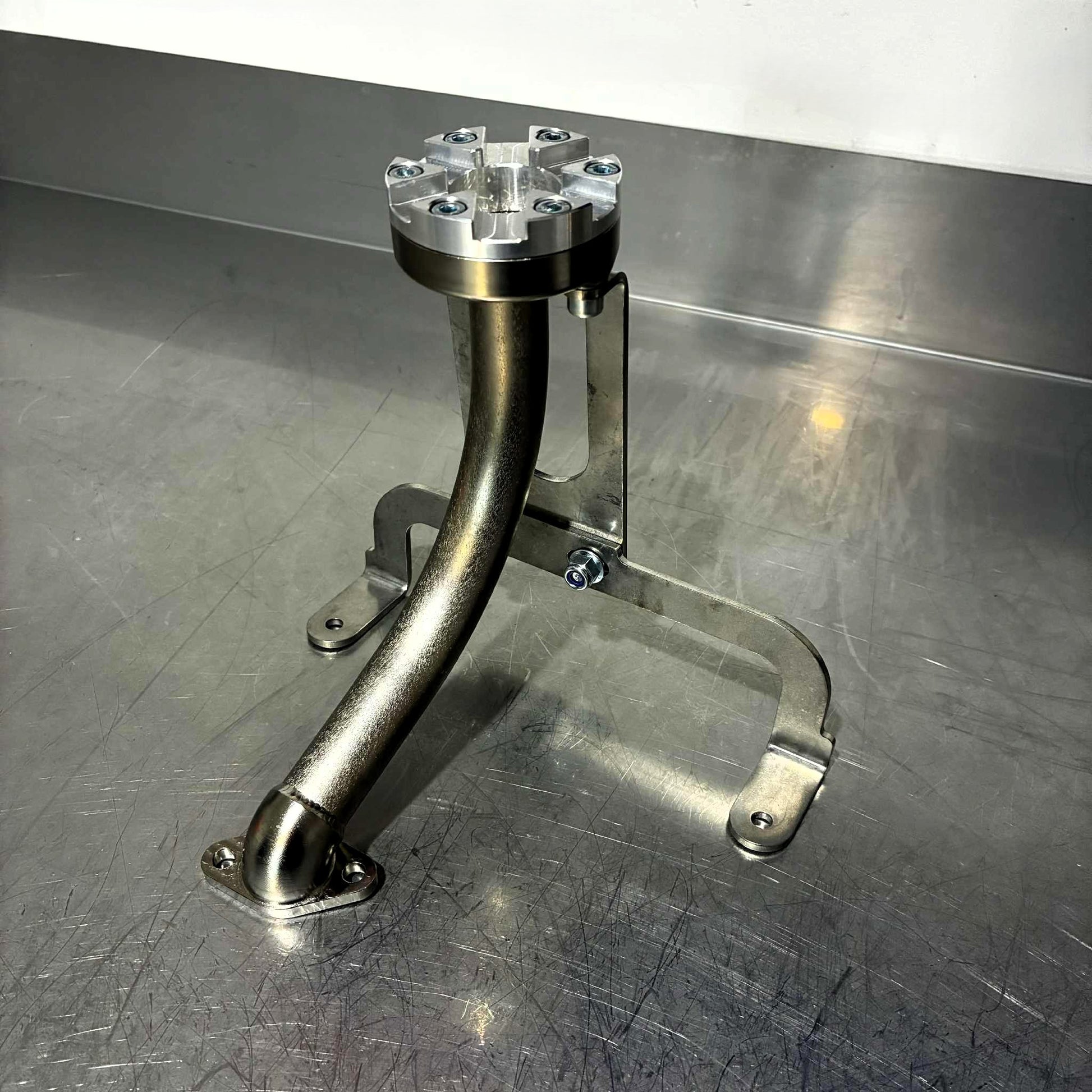 Our high flow motorsport oil pickup for the Subaru EJ Engine to suit the EJ25 Or EJ20 Twinscroll Oil Pan Sump