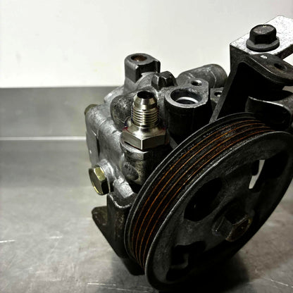 RSD Subaru WRX STI (02-21) Power Steering Pump High Pressure Outlet -6AN Adaptor