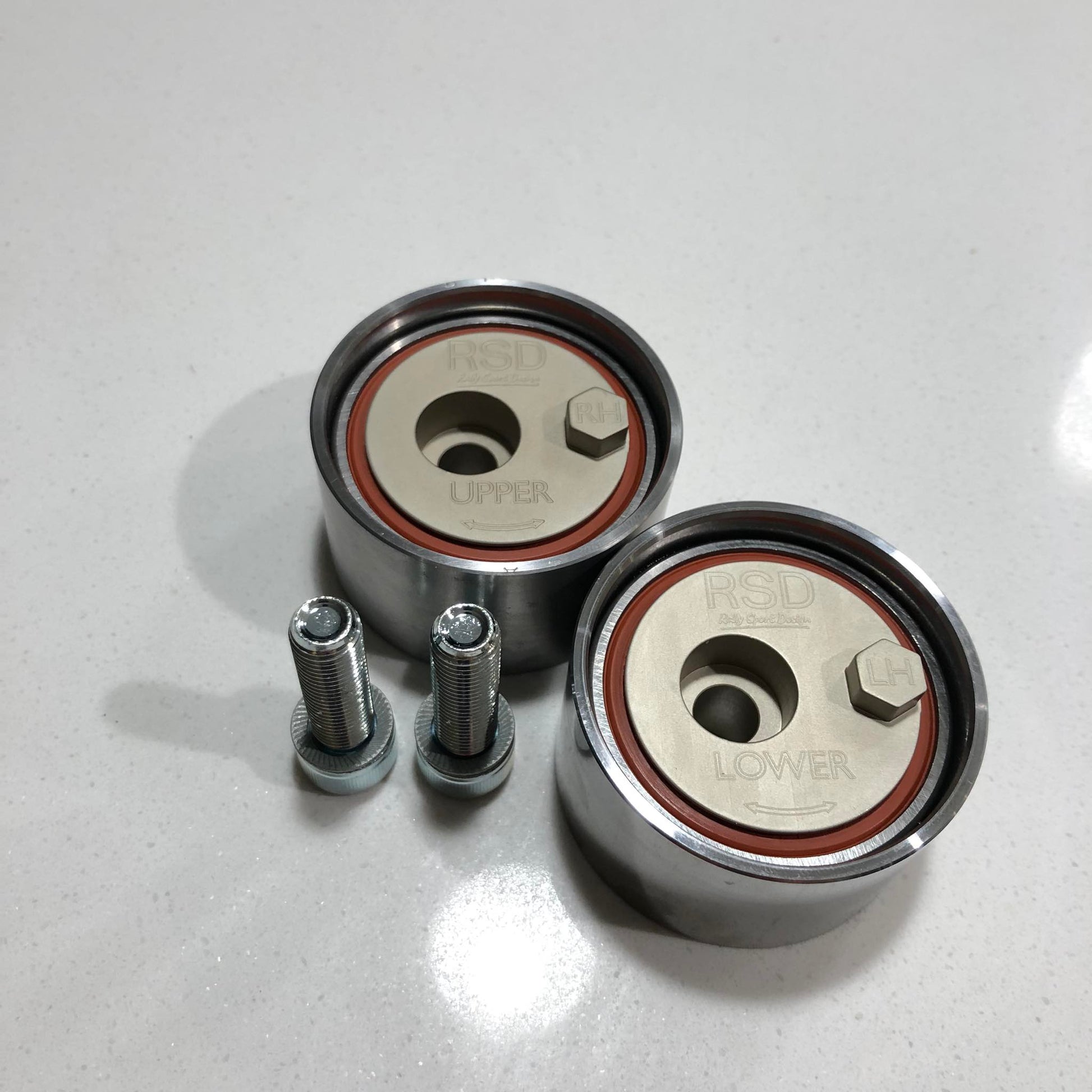 EJ20/EJ25 Adjustable Timing Belt Idlers, Dual Bearing - Rallysport Design