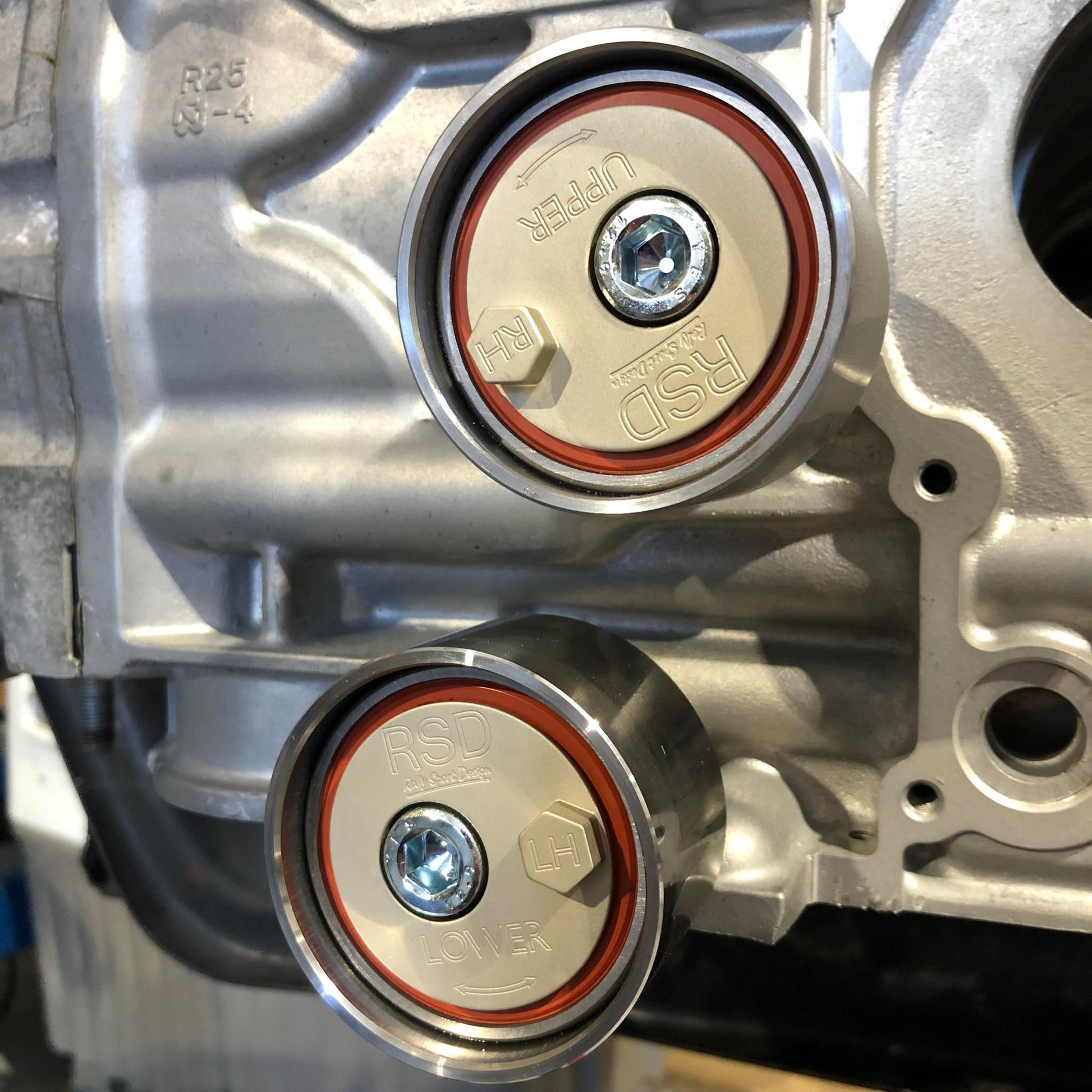 EJ20/EJ25 Adjustable Timing Belt Idlers, Dual Bearing - Rallysport Design