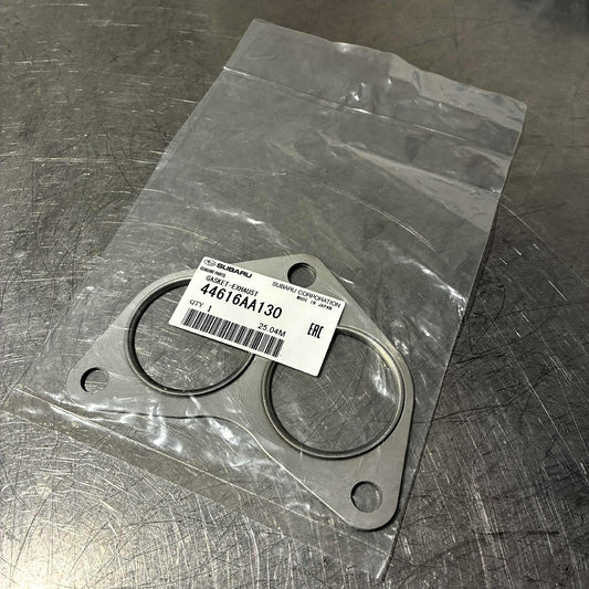 4461AA130,  Subaru Genuine OEM Twinscroll Turbo Outlet Downpipe gasket for the VF36, VF37, VF42, VF49, VF53
WRX STI GRB