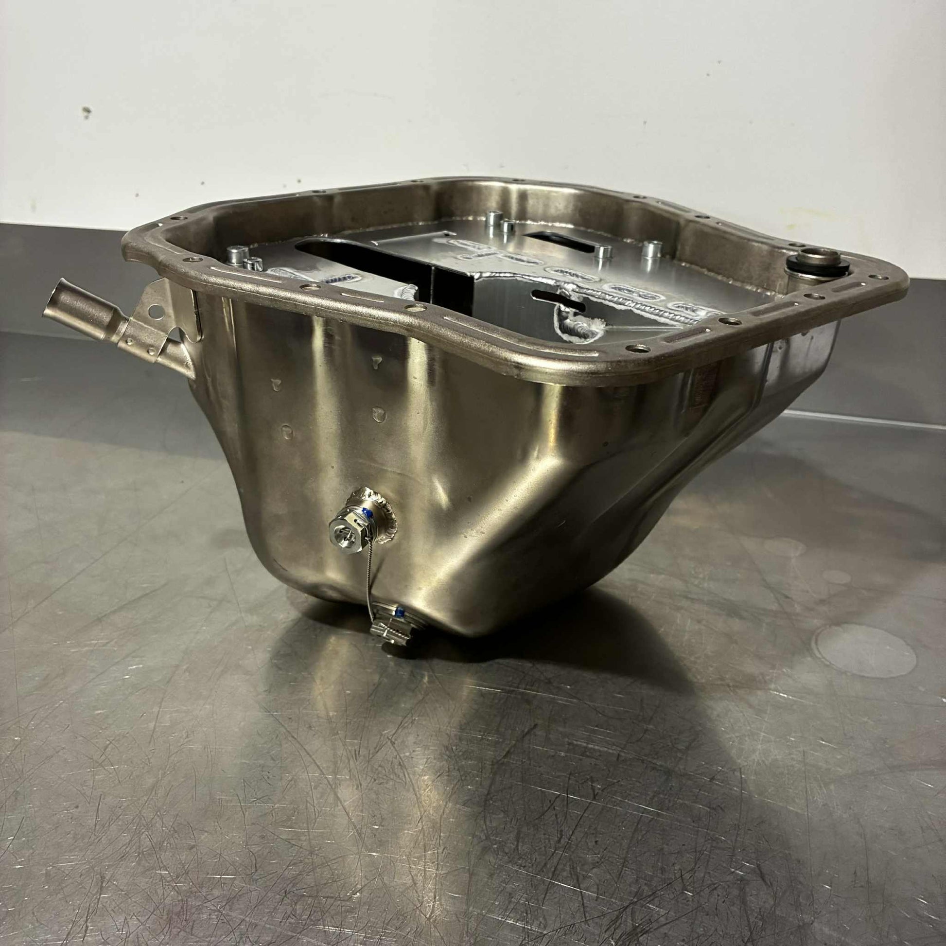 Subaru EJ Engine Baffled Oil Pan Sump made from the EJ25 or Twin Scroll sump. 