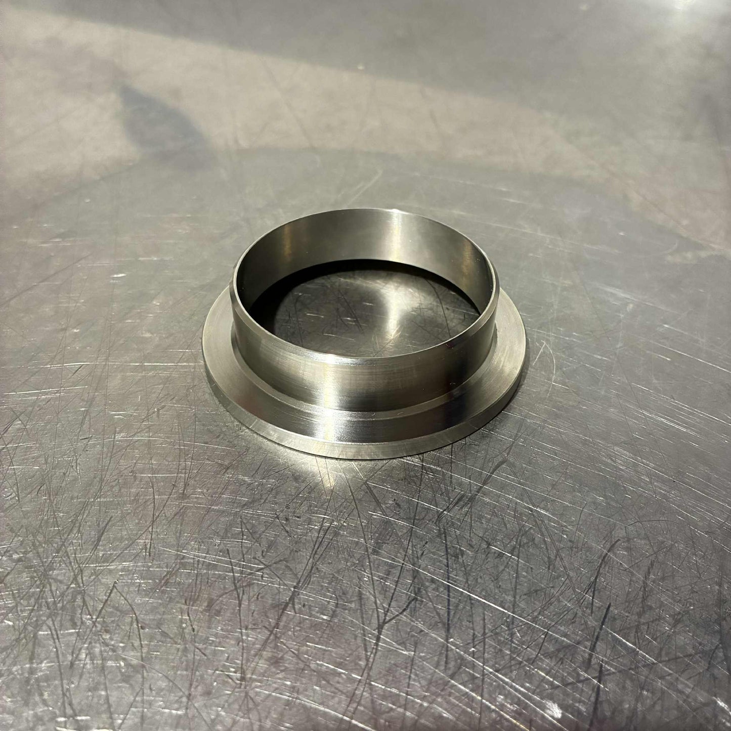 CNC Factory Gasket Adapter, Down pipe to Mid Pipe